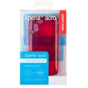 SW-SA01-SCTP/R [Xperiaacro用ソフトジャケット レッド]