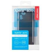 SW-SA01-HCPN/CB [Xperia acro SO-02C/IS11S用 ハードジャケット 液晶保護フィルム付 クリアブラック]