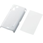 PD-SOX3PVGWH [docomo Xperia acro SO-02C用 シェルカバー 液晶保護フィルム付 ホワイト]