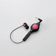 EHP-SMINR01PN [スマートフォン用ヘッドホンマイク カナルタイプ 0.9m ピンク]
