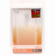 IS12SH ハーフクリアハードケース CL