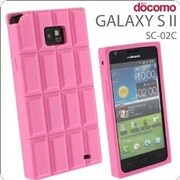 ストロベリー チョコレートケース GALAXY SII SC-02C用