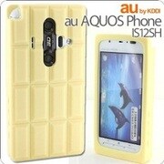 チョコレートケース(AQUOS PHONE IS12SH/ホワイト)