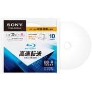 データ用ブルーレイディスク インクジェット対応ワイド(BD-R 1層:6倍速) 10枚パック 10BNR1DCPC6
