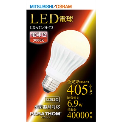 LED電球 E26口金 電球色相当 405lm 下方向 PARATHOM（パラトン） LDA7L-H-T2