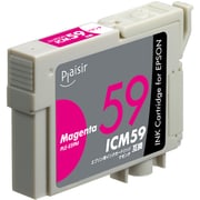 互換インクカートリッジ エプソン ICM59 マゼンタ(顔料) PLE-E59M