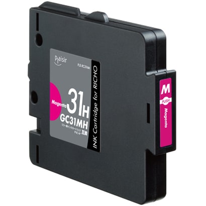 互換インクカートリッジ リコー GC31MH マゼンタ（顔料） PLE-RC31HM