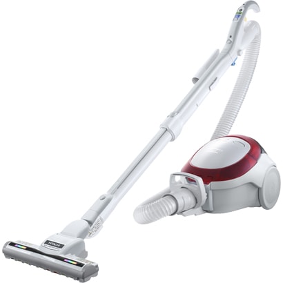 紙パック掃除機 レッド かるぱっく CV-PU10-R