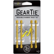 GEAR TIE ギアータイ 3インチ イエロ- GT3-4PK-16