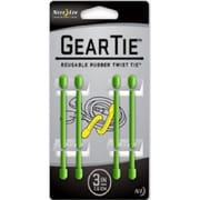 GEAR TIE ギアータイ 3インチ ライムグリ-ン GT3-4PK-17