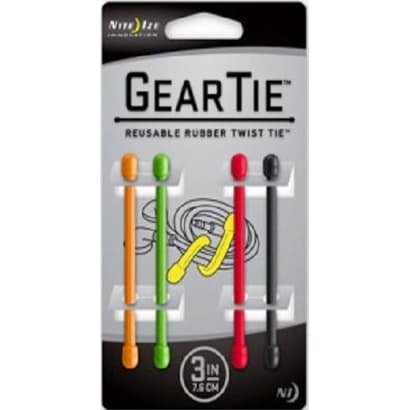 GEAR TIE ギアータイ 3インチ アソ－ト GT3-4PK-A1