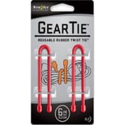 GEAR TIE ギアータイ 6インチ レッド GT6-2PK-10