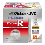 録画用DVD-R 120分 1~16倍速 CPRM対応 10枚 VD-R120KQ10