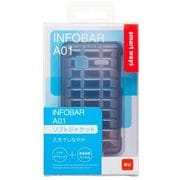 SW-SA05-SCTP/CB [INFOBAR A01 ソフトジャケット クリアブラック]