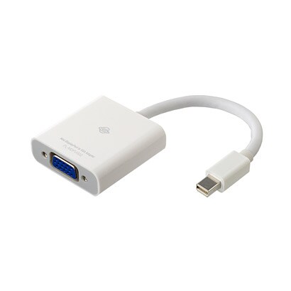 Mini DisplayPort to VGA変換アダプタ PL-MDPVG02