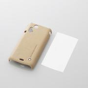 PA-SOX3PLGBE [Xperia acro用ソフトレザーカバー　ベージュ]