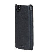 TUN-XP-000002 [LEATHER LOOK for Xperia arc SO-01C ブラック]