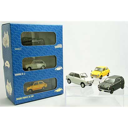 90006 1960年代 軽自動車セット [ミニカー]