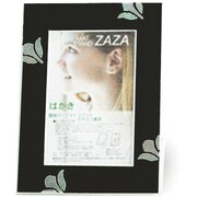 P ハナ ブラック ZAZAマットP 花 ブラック