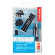 800mA スティックタイプモバイルバッテリー 800mAh ブラック SW-MB01-FAMK/BK