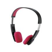 LBT-MPOH02APN [Bluetooth 2.1+EDR 対応 マイク搭載オーバーヘッド型ヘッドホン ピンク]