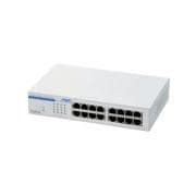 LAN-GSW16P/HGW [GigaBit LAN-HUB　16ポート　電源内蔵　メタル筐体　ホワイト]