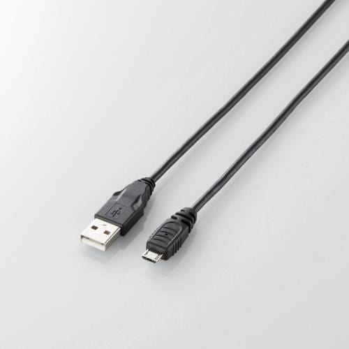 Micro-USB(A-MicroB)ケーブル1.5mブラック U2C-AMB15BK