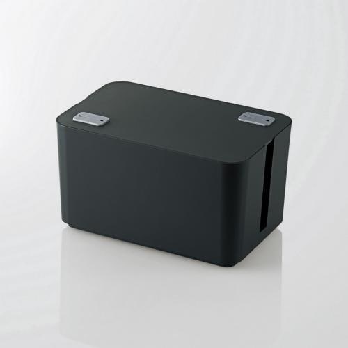 ケーブルボックス 4個口 ブラック EKC-BOX002BK