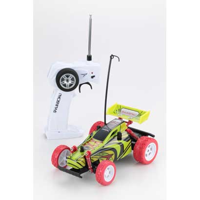 RC 瞬足バギー イエローグリーン [ラジコン]