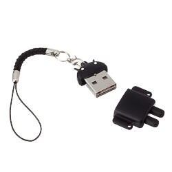 microSDカードリーダー ブラック SW-CR01-DORO/BK