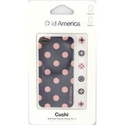 CSI404GRY [iPhone4用ケース Cushi Dot Soft Foam Pad Sunkist グレイ]