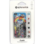 CSI403 [iPhone4用 id America Cushi Soft Foam Pad Rainbow]