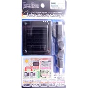 ソーラーリチウムチャージャー スマートフォン/iPhone対応 黒 QS-10000