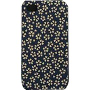 友禅和柄ジャケットiP4 桜 茄子紺 [iPhone 4用]