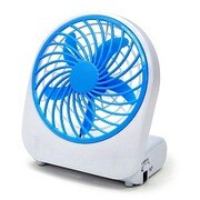 USB扇風機 電池駆動対応 ホワイト TAN1-UFAN-WH