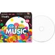 音楽用CD-R 80分 インクジェットプリンター対応 10枚 CDRA80WWY10ST