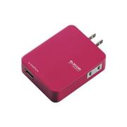 USB充電機能付き電源タップ スマートフォン用 ピンク T-US01-11100PN