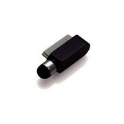 RX-EPTPENBK [iPhone/iPod/iPad対応 Dockコネクタキャップ型 タッチペン ブラック]