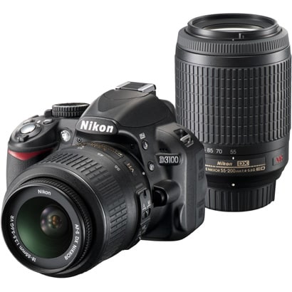 D3100 [200mm ダブルズームキット AF‐S DX NIKKOR 18-55mmF3.5-5.6G VR+AF-S DX VR Zoom-Nikkor 55-200mm f/4-5.6G IF-ED]