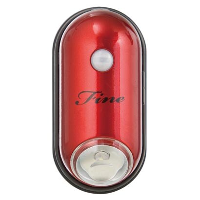FIN-338R [LEDコンパクトセンサーライトSLIM メタリックレッド]