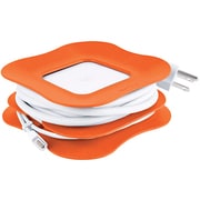 Apple MagSafe電源アダプター用ケーブルマネージャー PowerCurl(パワーカール) 60W対応 オレンジ QR-PWCR60-OR