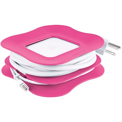 Apple MagSafe電源アダプター用ケーブルマネージャー PowerCurl（パワーカール） 85W対応 ピンク QR-PWCR85-PK