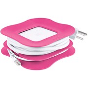 Apple MagSafe電源アダプター用ケーブルマネージャー PowerCurl(パワーカール) 85W対応 ピンク QR-PWCR85-PK