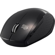 無線（2.4GHz）BlueLEDマウス 3ボタン/横スクロールタイプ BlueFocusシリーズ 節電モデル ブラック BSMBW05BK