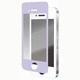 BSEFGIP4PU [iPhone4・4S用イージーフィットフィルム光沢　パープル]