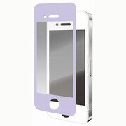 BSEFGIP4PU [iPhone4・4S用イージーフィットフィルム光沢　パープル]