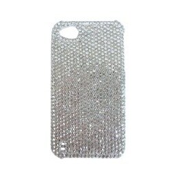 iPhone4用 カバージャケット スーパーレジンストーン cl