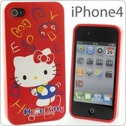 iPhone4用 ハローキティ ケース らくがき [iPhone4用ケース]