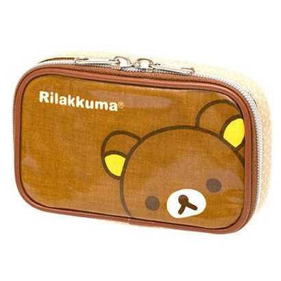 Wファスナーポーチ for ニンテンドー3DS リラックマ・スタンダード