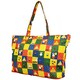 K2190 B10 [HAPI+TAS×miffy 折りたたみトートバッグ パッチワーク]